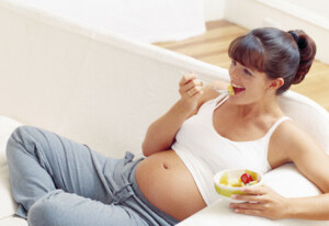 бременна хранене