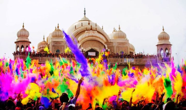 #3 Holi Color Festival (India)