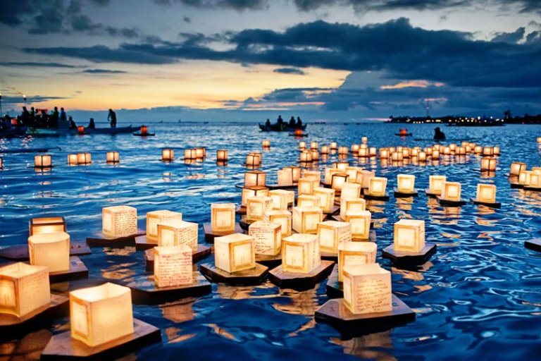 #8 Floating Lanterns Festival In Honolulu, Hawaii (USA)0