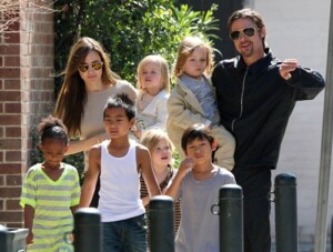 Анджелина Джоли семейство 