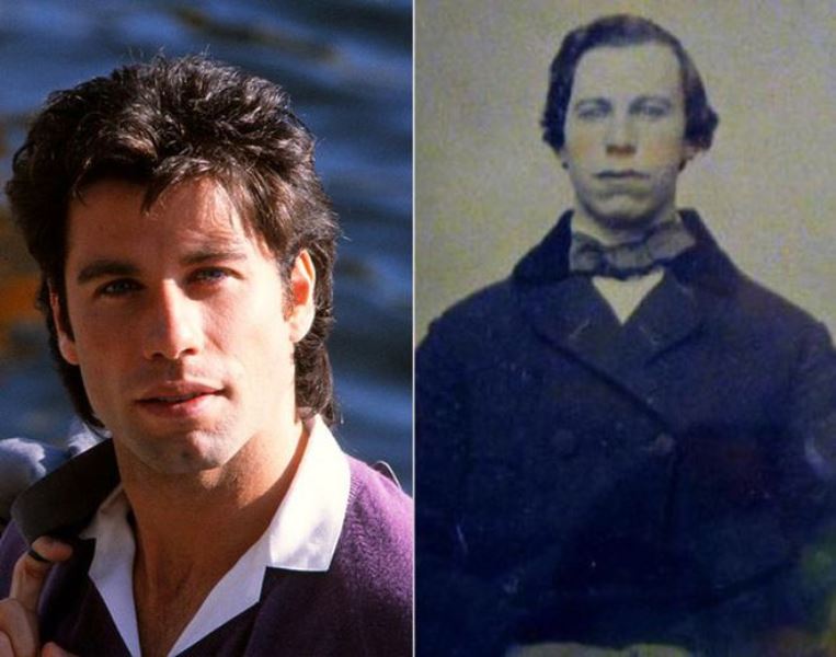 John Travolta – неизвестен мъж от 1860 г.