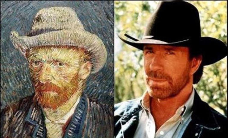 Vincent Van Gogh – Chuck Norris