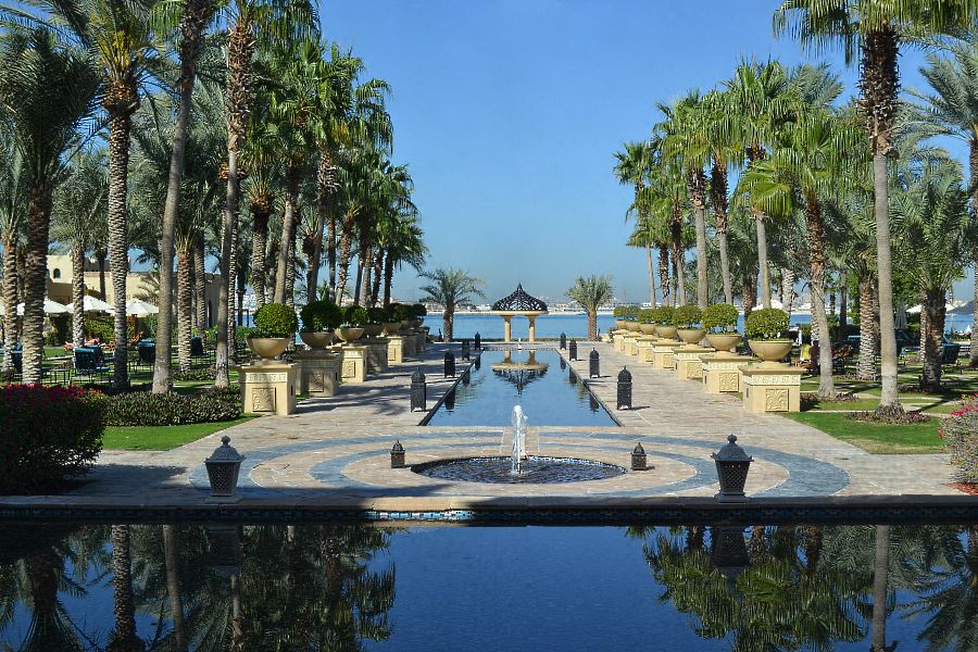 The-Palace-gardens-Royal-Mirage-Dubai-Luxury-hotel
