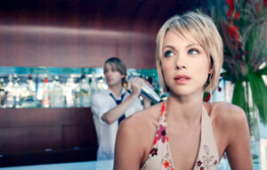 Blond Young Woman in a Bar --- Image by © Christoph Wilhelm/zefa/Corbis