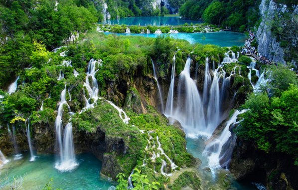 Най-големият национален парк в Хърватия, езера