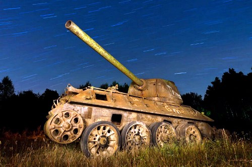 Un Panzer d'Étoiles Filantes // A Panzer Shooting Stars