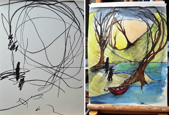 artist-turns-childrens-drawings-into-paintings-1